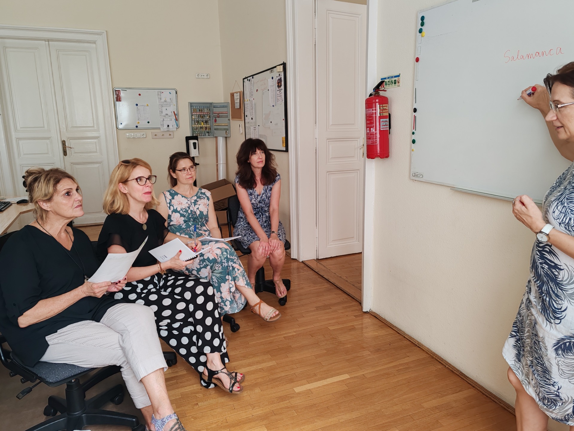 Spanyol nyelvtanárok konzultációja